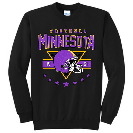 Minnesota Football Sweatshirt | Black