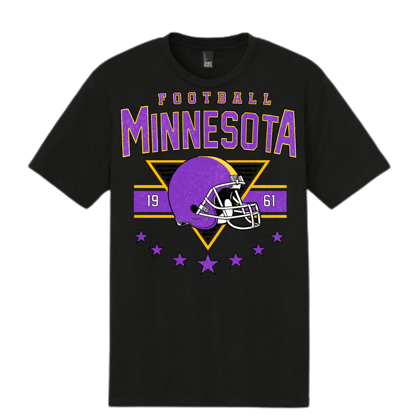 Minnesota Football Graphic Tee | Black