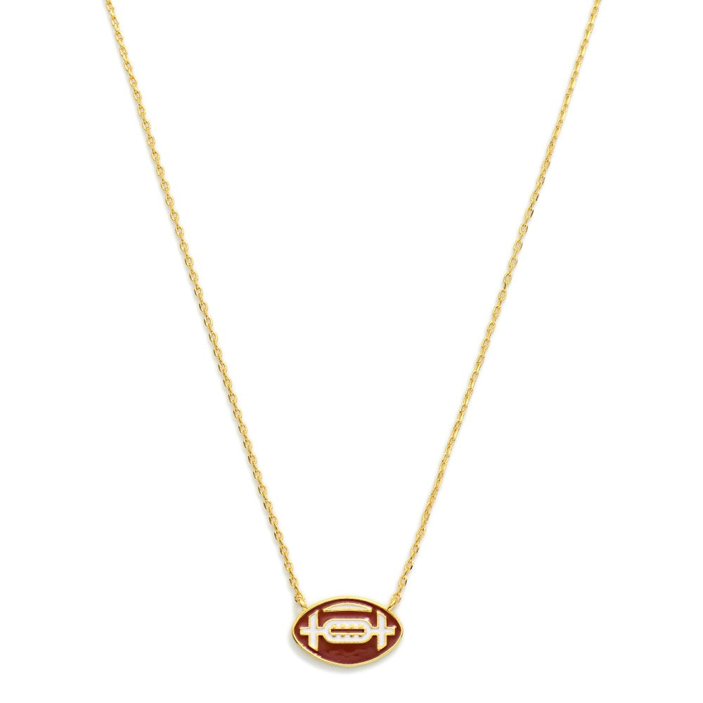 Football Necklace