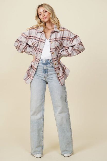 Franklin Fall Vibes Plaid Shacket