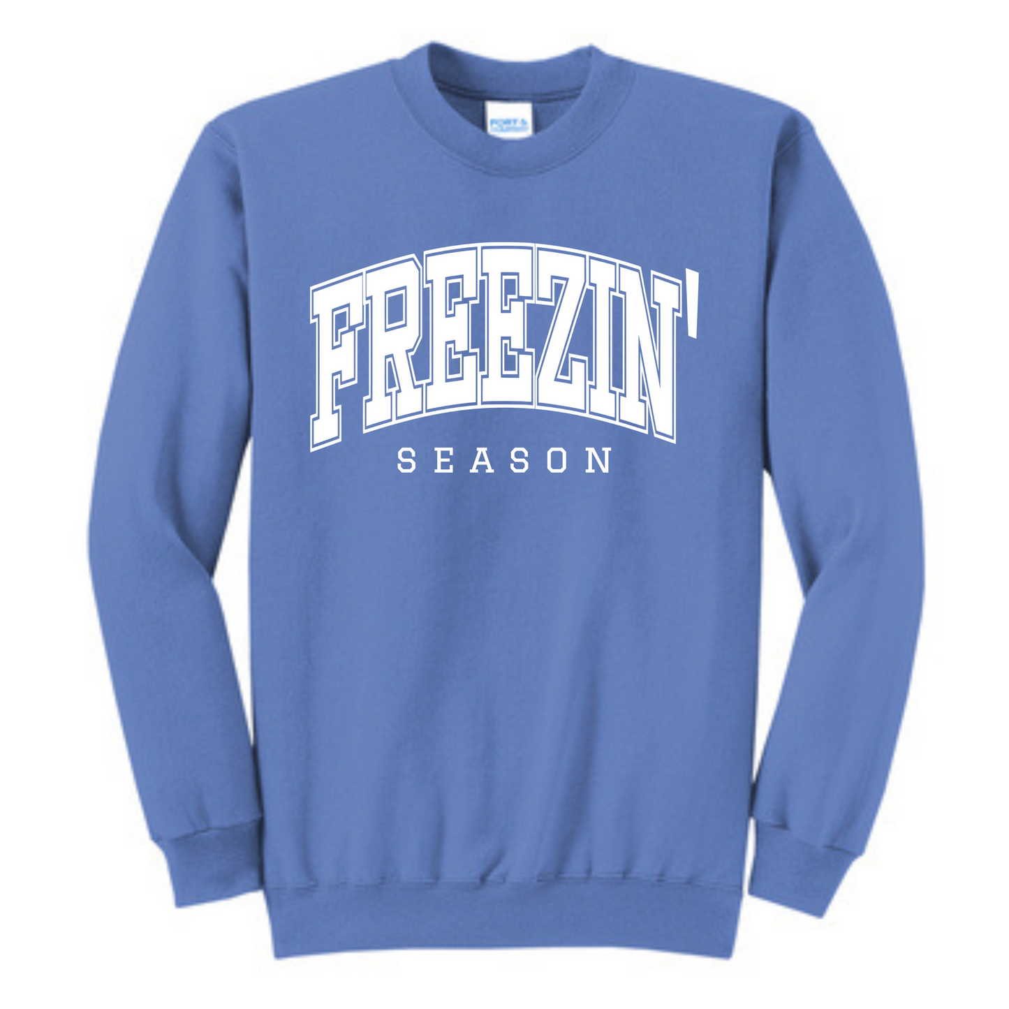 Freezin' Season Sweatshirt | Carolina Blue