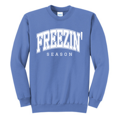 Freezin' Season Sweatshirt | Carolina Blue