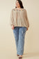Gemma Swiss Dot Long Sleeve | Taupe