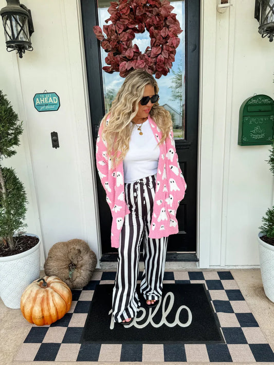 Halloween Cloud Cardigan | Pink