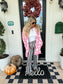 Halloween Cloud Cardigan | Pink