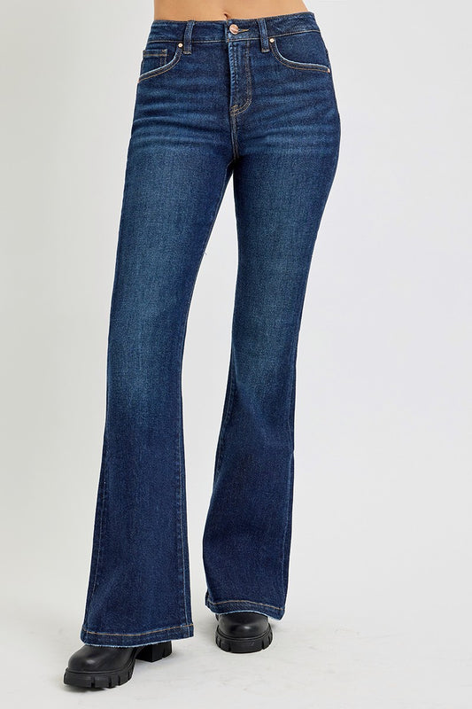 Jackson Tummy Control High Rise Flare Jeans