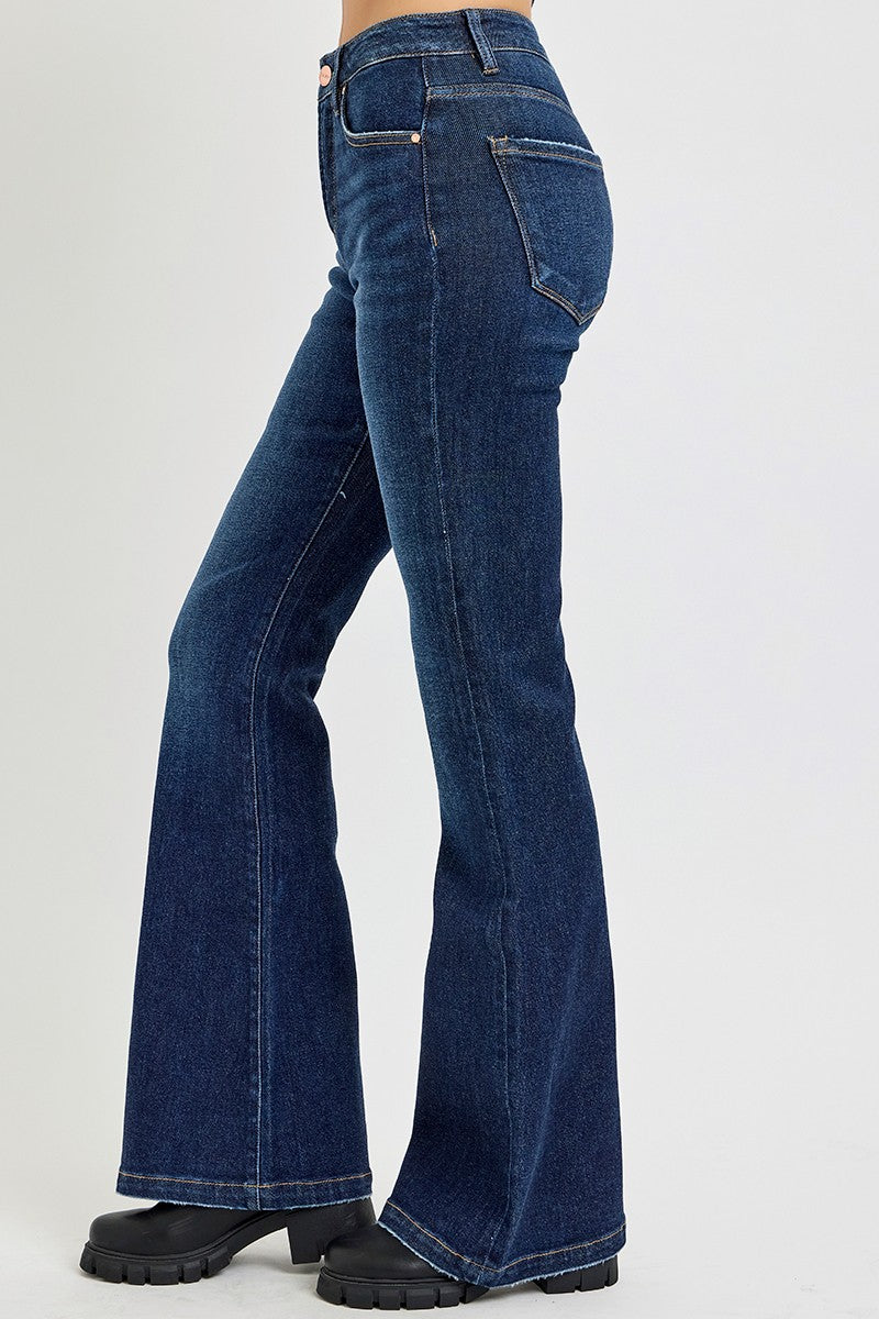 Jackson Tummy Control High Rise Flare Jeans