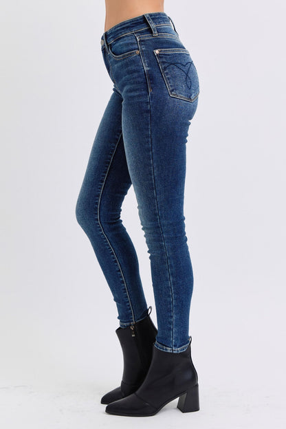 Bradly Judy Blue Thermal Skinny Denim