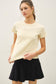 Isla Essential Tee | Butter