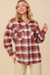 James Plaid Shacket | Clay