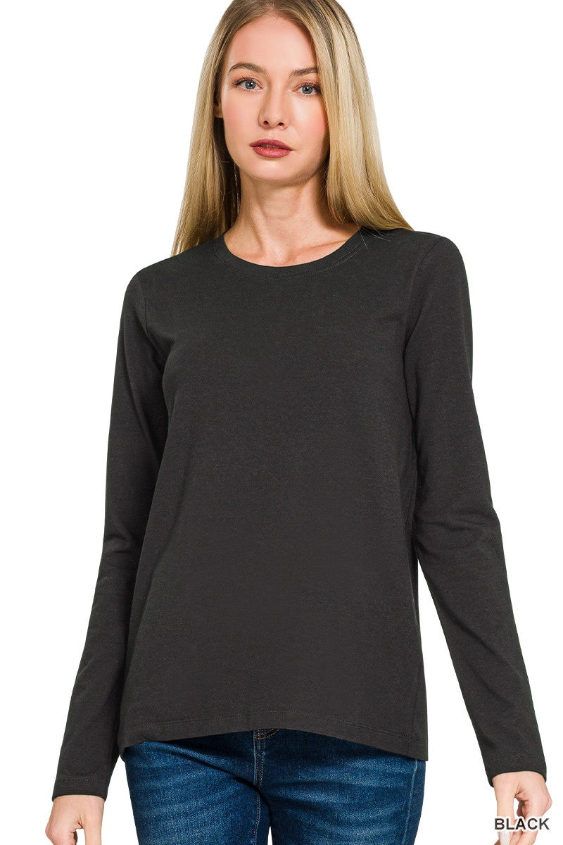 Jenna Long Sleeve | Black