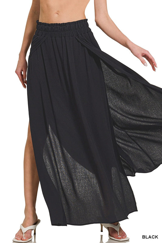Kai Long Skirt | Black