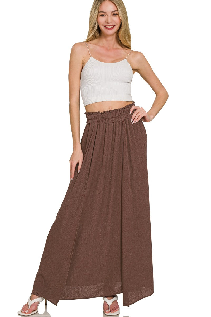 Kai Long Skirt | Brown