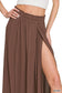 Kai Long Skirt | Brown