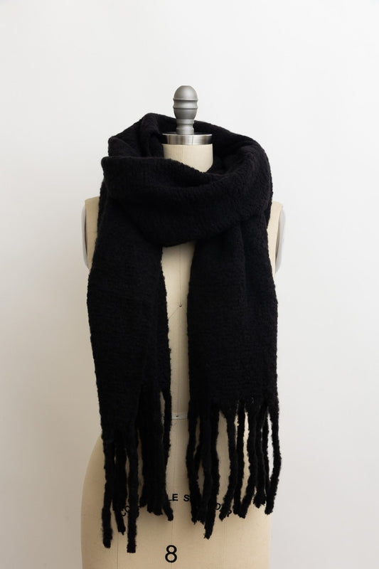 Knit Scarf | Black