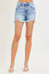 Kyra Risen Denim Shorts | Light
