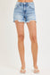 Kyra Risen Denim Shorts | Light