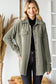 Laura Textured Button Down | Olive