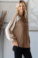 Lawson Lace Contrast Long Sleeve | Mocha