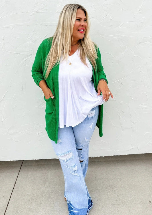 Lola Cardigan | Kelly Green