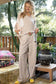 Marissa Oversized Hi-Low Boho Top | Latte