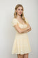 Millie Eyelet Midi Dress | Butter Yellow
