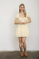 Millie Eyelet Midi Dress | Butter Yellow