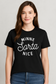 Black short-sleeve crewneck tee featuring bold white text that reads “MINNE Sorta NICE” in a mix of block and script fonts. Made from a soft, lightweight cotton blend with a relaxed unisex fit. A cheeky nod to Minnesota culture—equal parts charm and sass. Perfect for layering or wearing solo with jeans and sneakers for a casual Midwest-cool vibe.