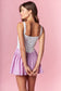 Molly Floral Bow Romper | Lavender