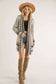 Monica Tribal Cardigan | Grey