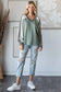 Ophelia Contrast Long Sleeve | Olive