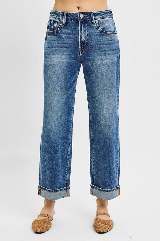 Hudson Risen Jeans | Dark Wash