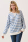 Peyton Striped Pullover | Blue