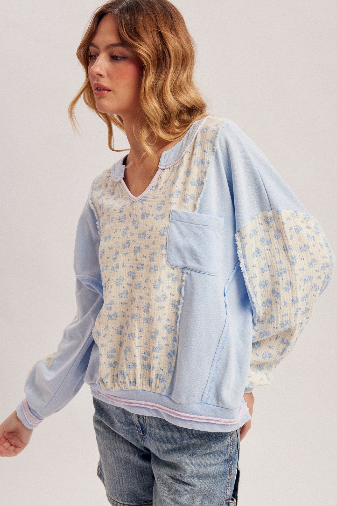 Pippa Color Block Sweater