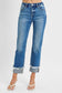 Easton Risen Tummy Control Straight Jeans