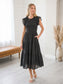 Rayanne Smocked Dress | Black