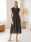 Rayanne Smocked Dress | Black