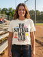 Softball Mom Club Graphic Tee | Natural