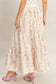 Romy Floral Maxi Skirt | Yellow