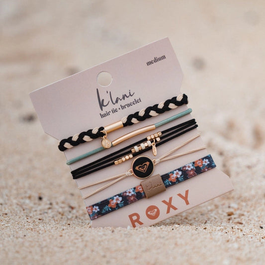 K'lani Hair Tie Bracelets | Roxy Coastal Drift