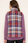 Scarlett Jacquard Plaid Padded Vest