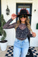 Spooky Halloween Mesh Top