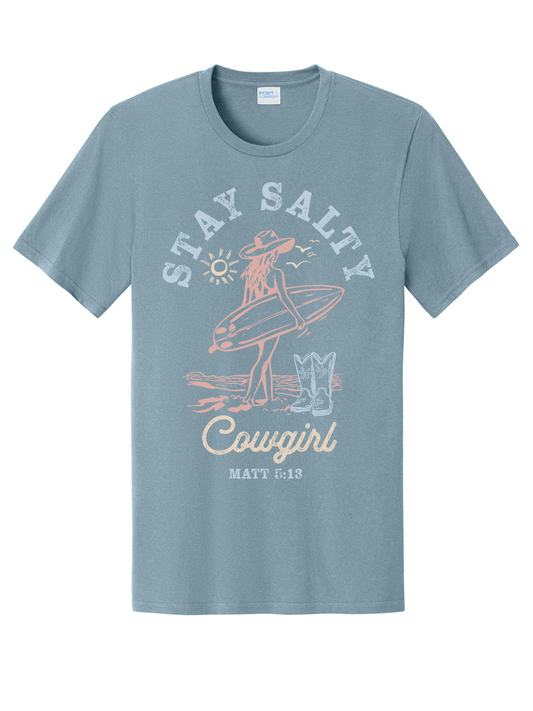 Stay Salty Cowgirl Graphic Tee