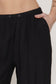 Thea Crinkle Woven Pants | Black
