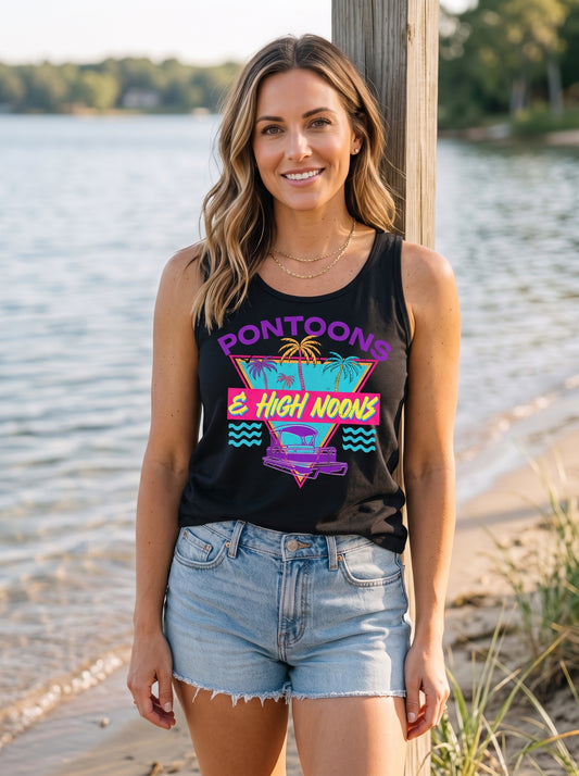 Pontoons and High Noons Tank Top