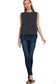 Xena Sweater Vest | Black