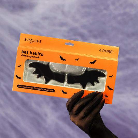 Halloween Bat Habits Detox Hydrogel Undereye Patches | 4 Pk