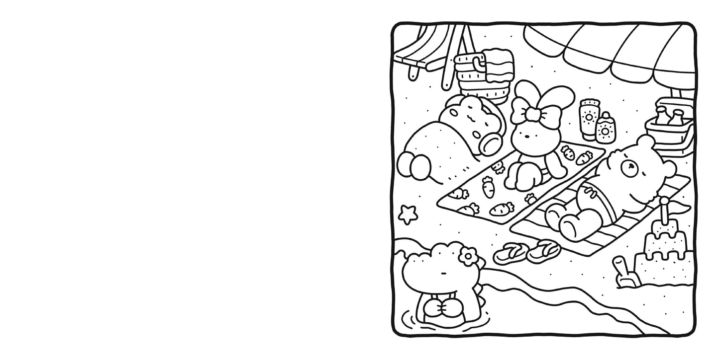 Cozy Friends | Cute & Comfy Coloring Book