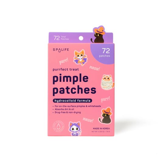 Purrrfect-Treat Hydrocolloid Halloween Pimple Patches
