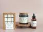 Aster + Indigo Candle Co. | Petrichor